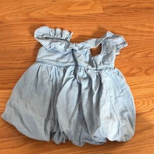 Bubble baby gap jean dress